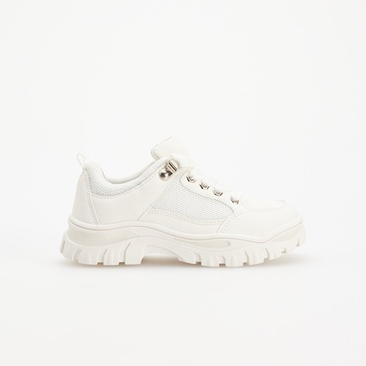 Reserved - Sneakersy na wysokiej podeszwie - Biały Reserved  34 