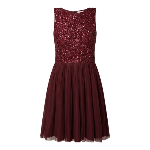 Sukienka czerwona Lace & Beads na sylwestra 