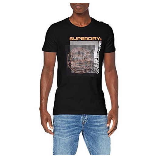 Superdry męski t-shirt Ticket Type City Tee -  xl   sprawdź dostępne rozmiary Amazon