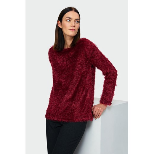 Greenpoint sweter damski na zimę bez wzorów