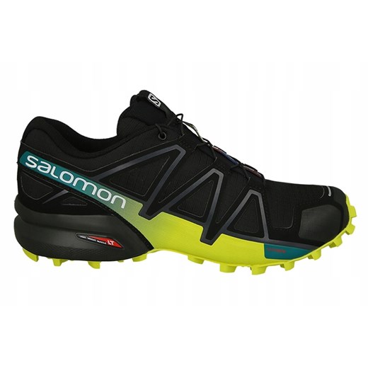 Czarne buty sportowe męskie Salomon speedcross 