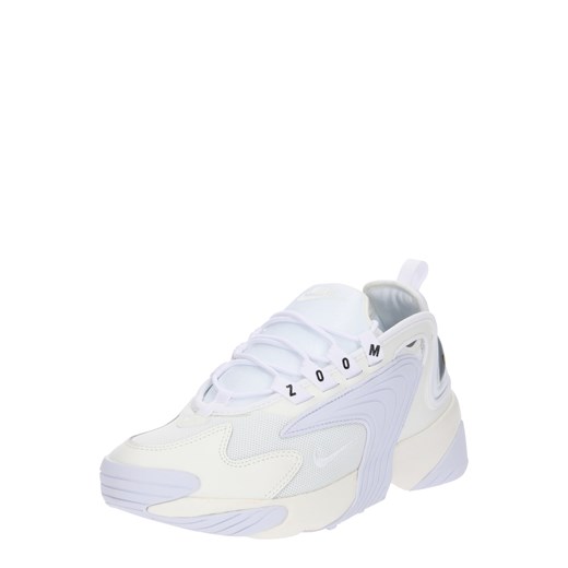 Sneakersy damskie Nike Sportswear sznurowane białe na platformie gładkie 