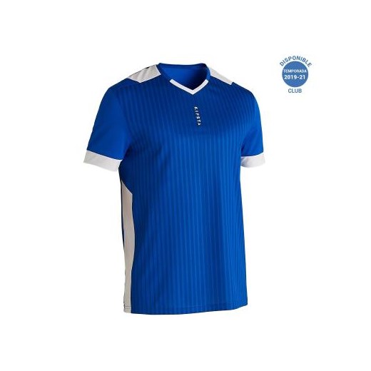 Koszulka do piłki nożnej niebieska F500