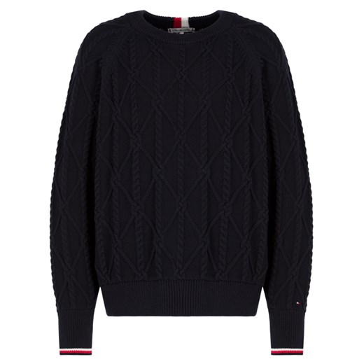 Sweter damski Tommy Hilfiger z okrągłym dekoltem 