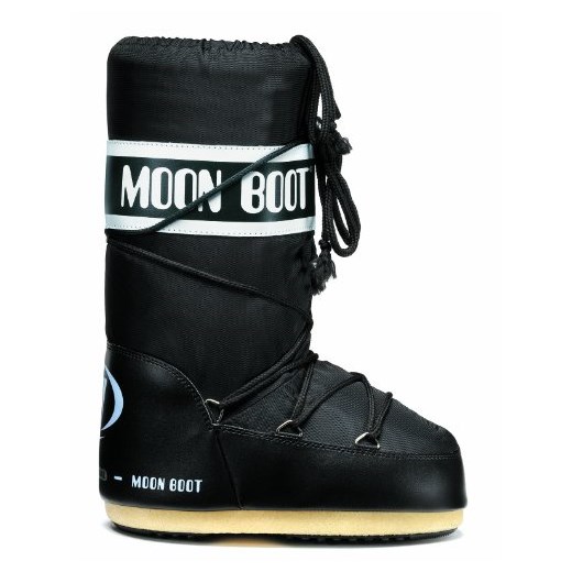 Moon Boot Tecnica śniegowce dla dorosłych, nylon, czarne (nero), kolor: czarny (Nero)