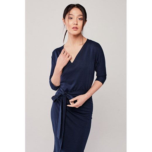 Sukienka Filomena Black Iris XXS niebieski  Marie Zélie XL  wyprzedaż 