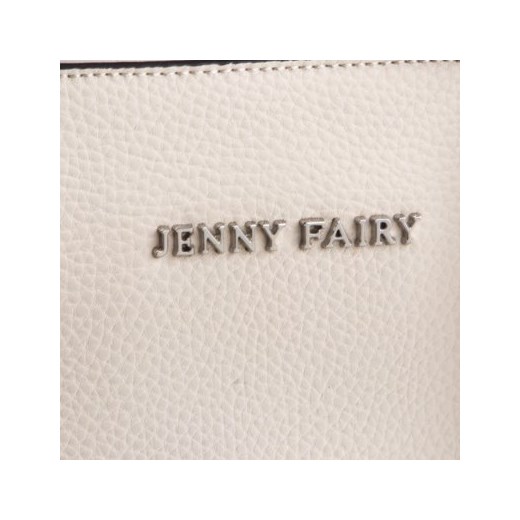 Shopper bag Jenny Fairy matowa elegancka beżowa bez dodatków 