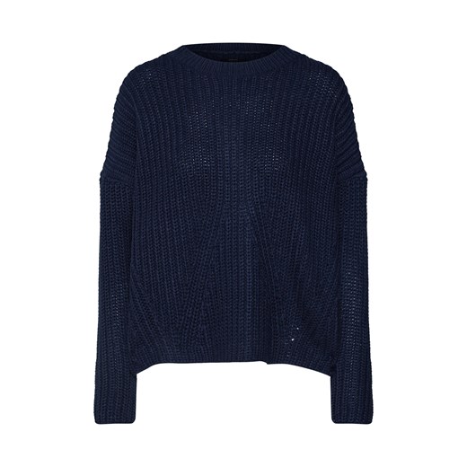 Sweter damski niebieski Only z okrągłym dekoltem 