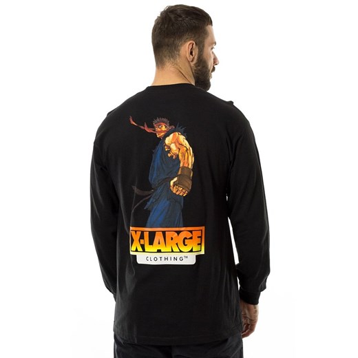 T-shirt męski Xlarge z długim rękawem 