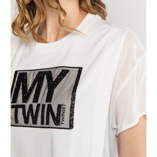 Bluzka damska Mytwin Twinset z krótkim rękawem 