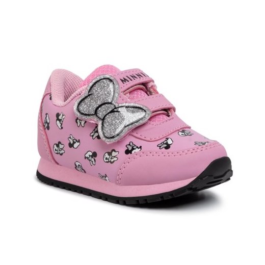Buty sportowe dziecięce różowe Mickey&Friends z motywem z bajki 