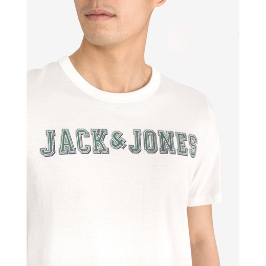 Jack & Jones Blu. Koszulka Biały  Jack & Jones L BIBLOO
