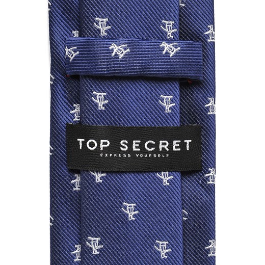 Krawat męski we wzory  Top Secret One Size promocyjna cena  