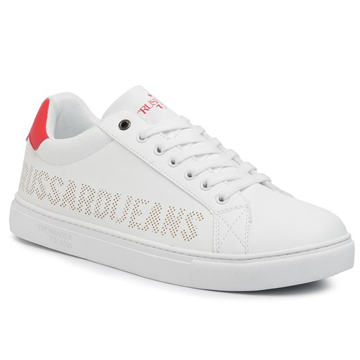 Sneakersy TRUSSARDI JEANS - 77A00228 W704  Trussardi Jeans 42 eobuwie.pl