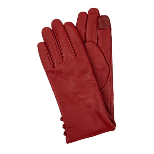Rękawiczki Ralph Lauren czerwone 
