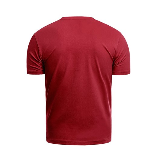Wyprzedaż koszulka t-shirt HY579 - czerwona  Risardi S okazyjna cena  