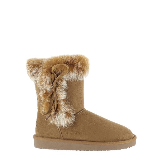 ISLAND BOOT Kozaki zimowe &quot;Christy&quot; w kolorze jasnobrązowym