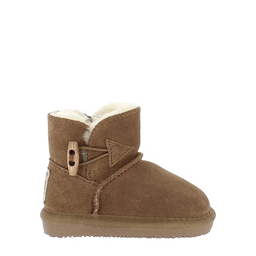 Buty zimowe dziecięce Gooce na zimę brązowe bez zapięcia