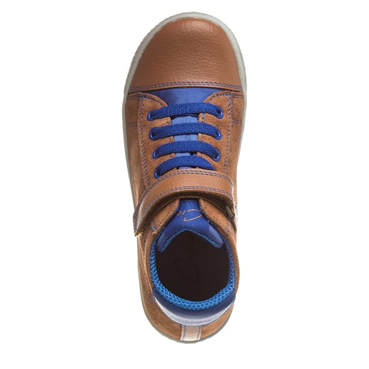 Sneakersy w kolorze jasnobrązowo-niebieskim