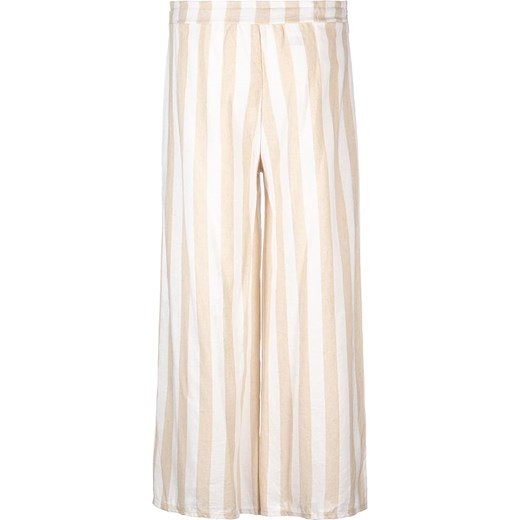 Spodnie damskie Linen Collection w paski 
