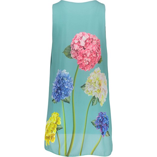 Sukienka Pretty Closet mini w kwiaty z okrągłym dekoltem bez rękawów 