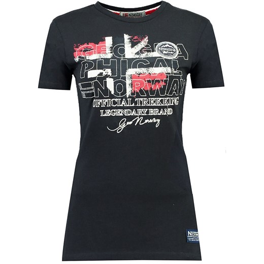 Bluzka damska Geographical Norway z okrągłym dekoltem
