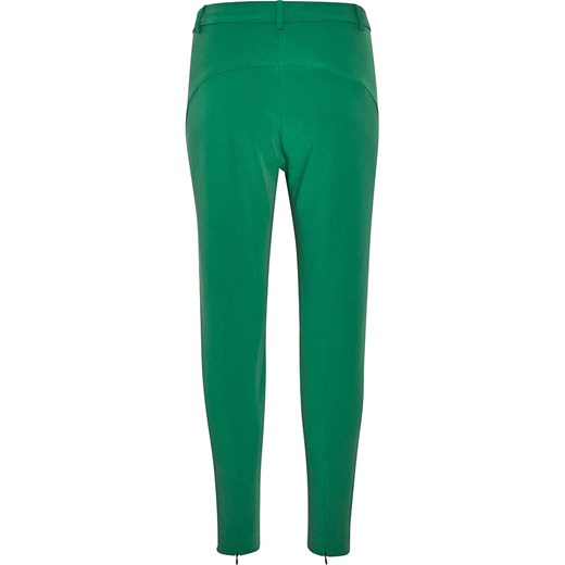Spodnie damskie Part Two zielone klasyczne 
