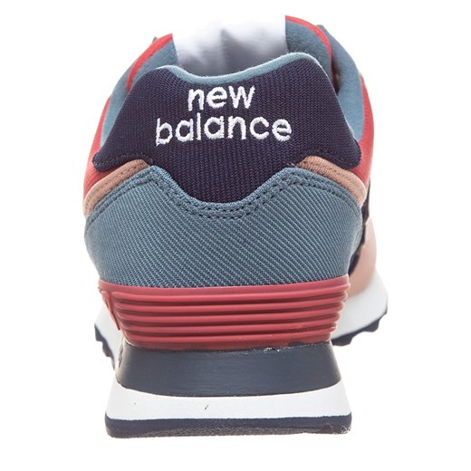 Buty sportowe damskie New Balance sneakersy w stylu młodzieżowym gładkie płaskie sznurowane 