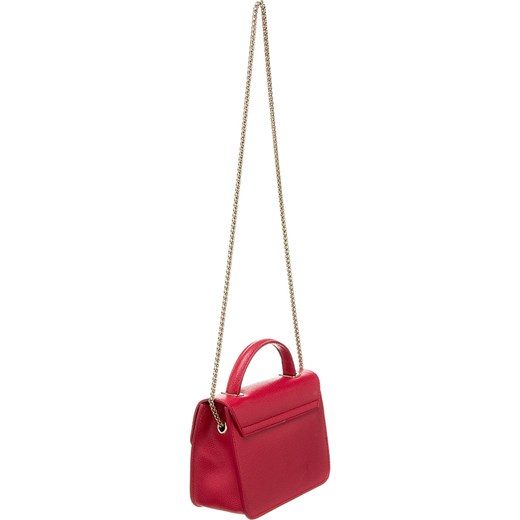 Skórzana torebka "Metropolis Mini" w kolorze czerwonym - 17 x 12 x 6,5 cm