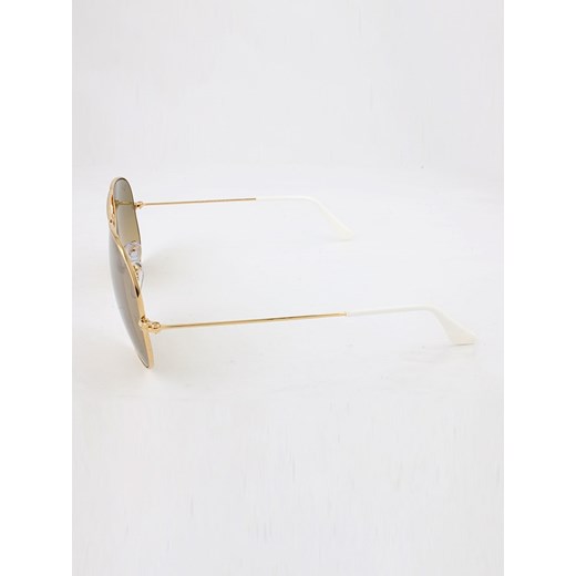 Okulary przeciwsłoneczne unisex ''Aviator'' w kolorze złoto-brązowym