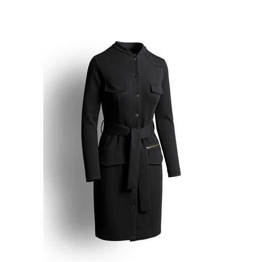 NEW YORK TIMES DRESS czarna - sukienka szmizjerka Risk Made In Warsaw  XS 