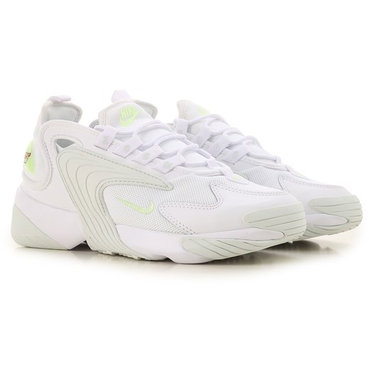 Nike Trampki dla Kobiet Na Wyprzedaży w Dziale Outlet, biały, Tkanina, 2019, 35.5 36