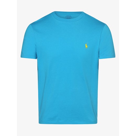 Polo Ralph Lauren - T-shirt męski – Custom Slim Fit, niebieski  Polo Ralph Lauren M vangraaf