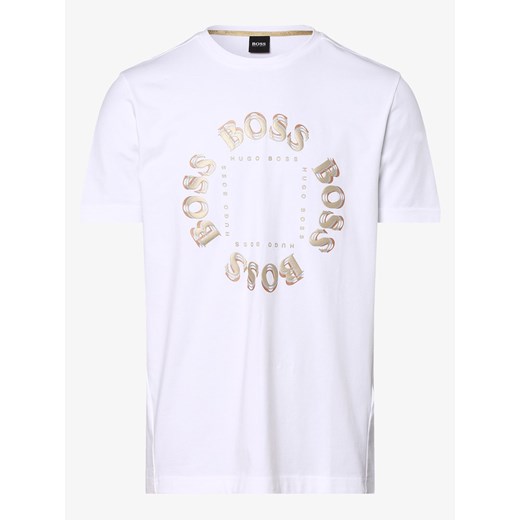 BOSS Athleisure - T-shirt męski – Tee 5, biały  Boss Athleisure XL vangraaf