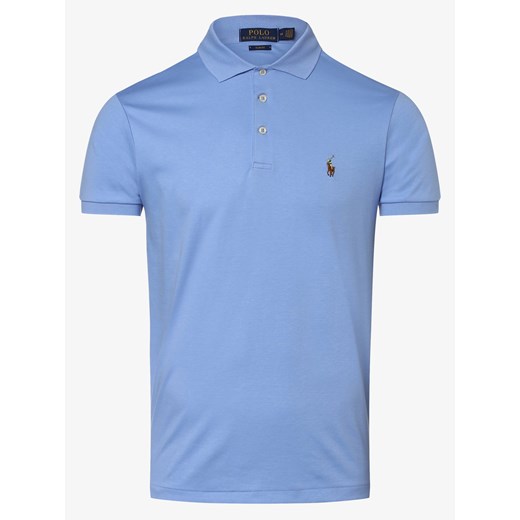 Polo Ralph Lauren - Męska koszulka polo – Slim fit, niebieski  Polo Ralph Lauren M vangraaf