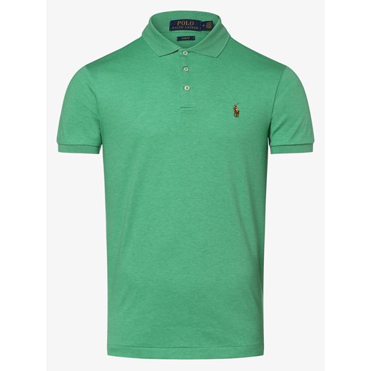 Polo Ralph Lauren - Męska koszulka polo – Slim fit, zielony Polo Ralph Lauren  S vangraaf
