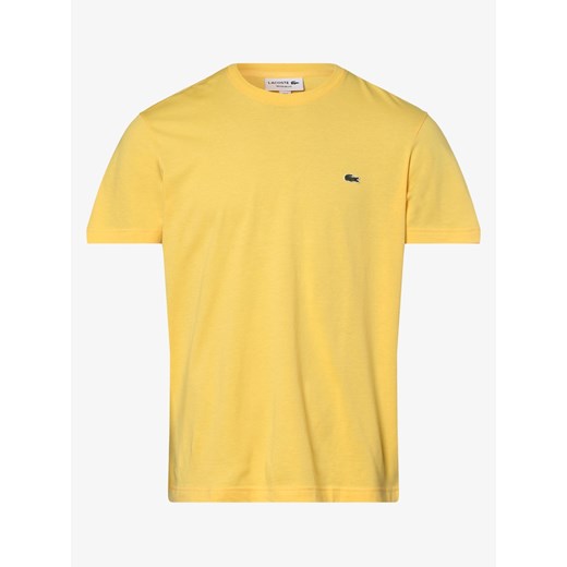 Lacoste - T-shirt męski, żółty  Lacoste 7 vangraaf