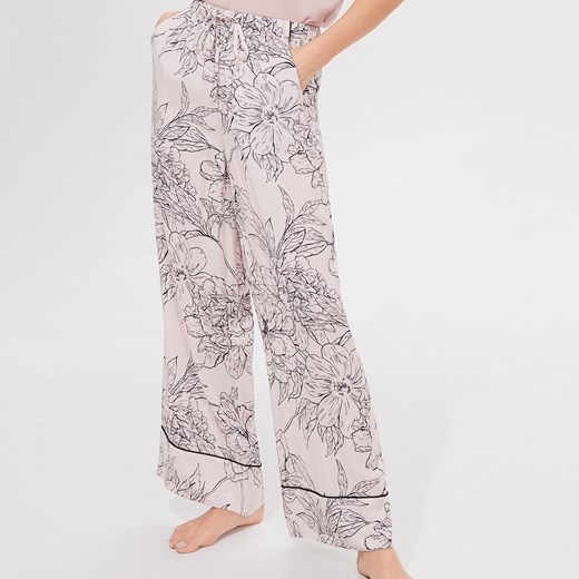 Mohito - Spodnie piżamowe z wiskozy - Wielobarwny  Mohito L 