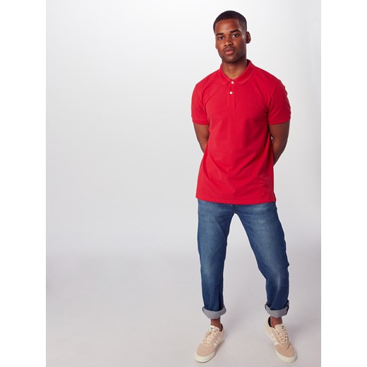 Esprit t-shirt męski czerwony z krótkim rękawem 
