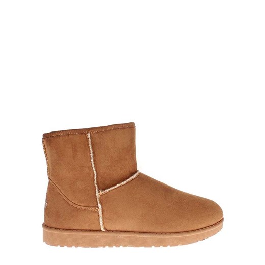 ISLAND BOOT Botki zimowe &quot;Stela&quot; w kolorze jasnobrązowym