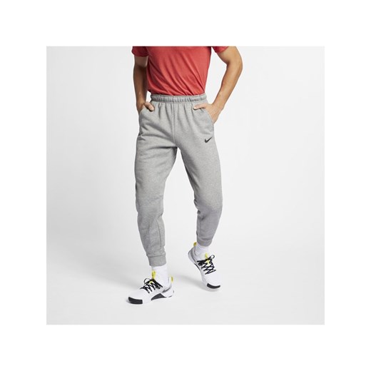 Męskie zwężane spodnie treningowe Nike Therma - Szary Nike XL Nike poland