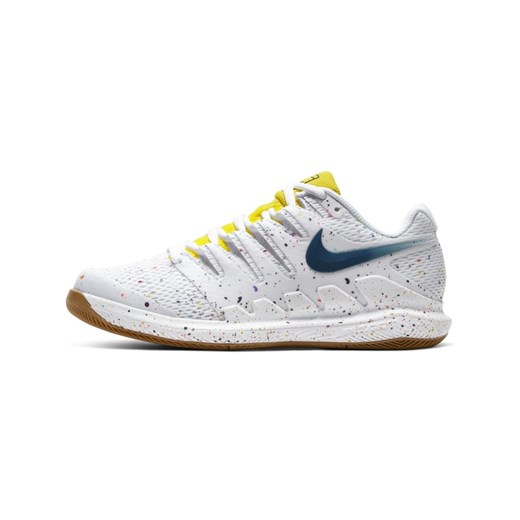 Buty sportowe damskie Nike do biegania zoom białe sznurowane 