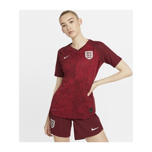 Damska koszulka piłkarska England 2019 Vapor Match Away - Czerwony