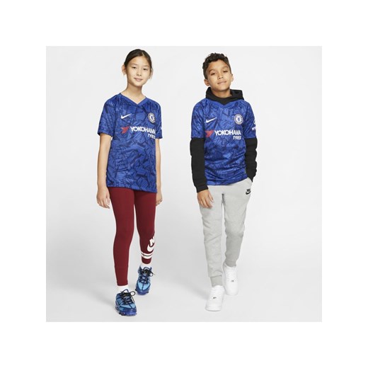 Koszulka piłkarska dla dużych dzieci Chelsea FC 2019/20 Stadium Home - Niebieski