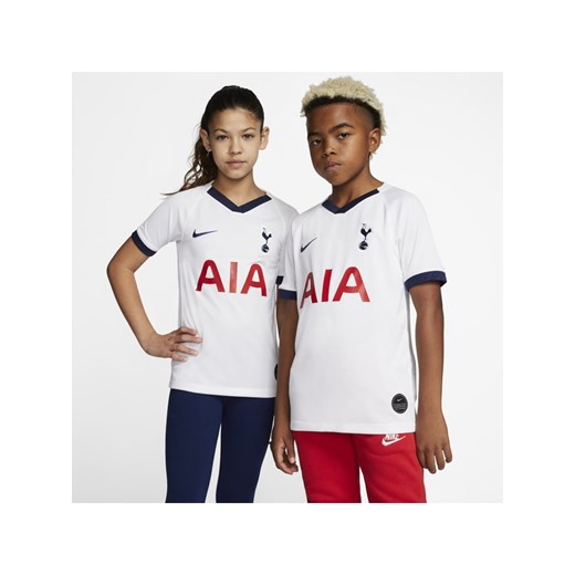 Koszulka piłkarska dla dużych dzieci Tottenham Hotspur 2019/20 Stadium Home - Biel