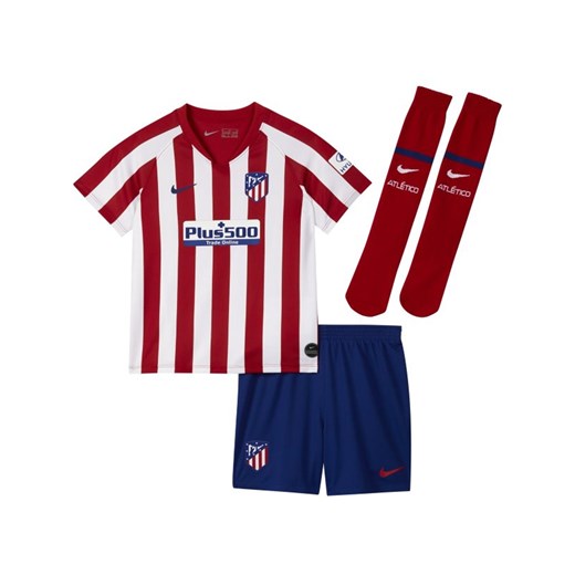 Strój piłkarski dla małych dzieci Atlético de Madrid 2019/20 Home - Czerwony