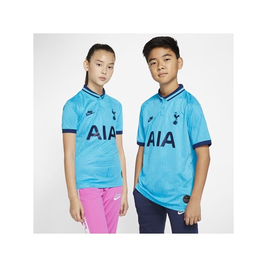Koszulka piłkarska dla dużych dzieci Tottenham Hotspur 2019/20 Stadium Third - Niebieski