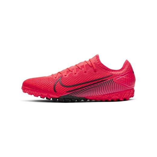 Nike buty sportowe męskie mercurial czerwone sznurowane 