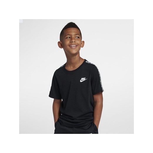 T-shirt dla dużych dzieci Nike Sportswear - Czerń