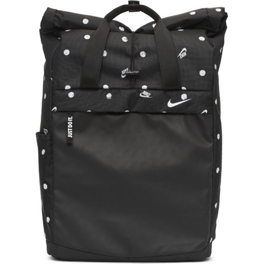 Damski plecak treningowy w kropki Nike Radiate - Czerń